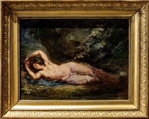 Eugene Delacroix - Bacchante endormie dans un paysage ou Nymphe endormie - 1847? - Montauban, Musée Ingres Bourdelle