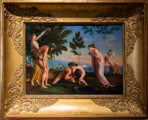 Raymond BALZE (Rome, 1818 - Paris, 1909) - L'Enfance de Bacchus,