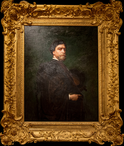 Armand CAMBON ( Montauban, 1819 - 1885) - Portrait de l'artiste, vers 1867