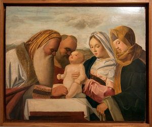 Giovanni BELLINI ( Venise, vers 1430 - 1516) - d'après La Circoncision - Copie Venicienne de XVI siècle - Don Monbrison, entre 1863 - 1868
