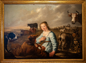 Jacob-Gerritz CUYP - Scène pastorale, XVII`siècle