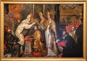 Couronnement de l'empereur Charles Quint à Bologne