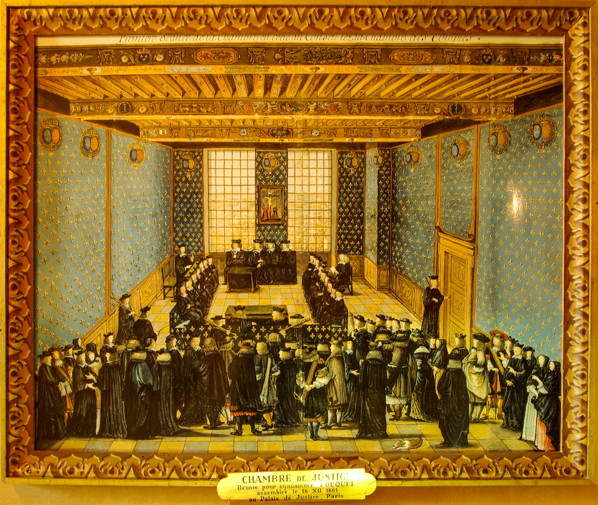 Chambre de Justice pour Condamner Nicolas Fouquet