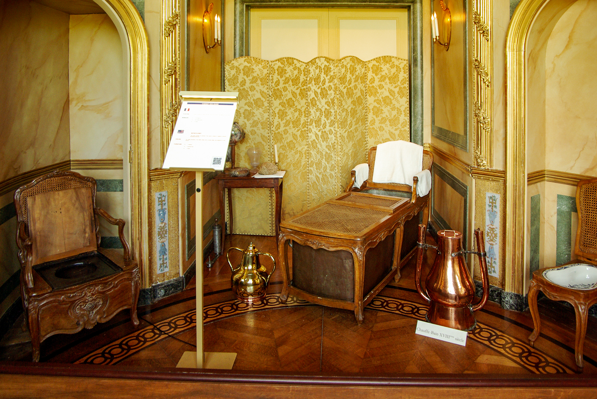 Chauffe-Bain - XVIII siècle - Château de Vaux-le-Vicomte