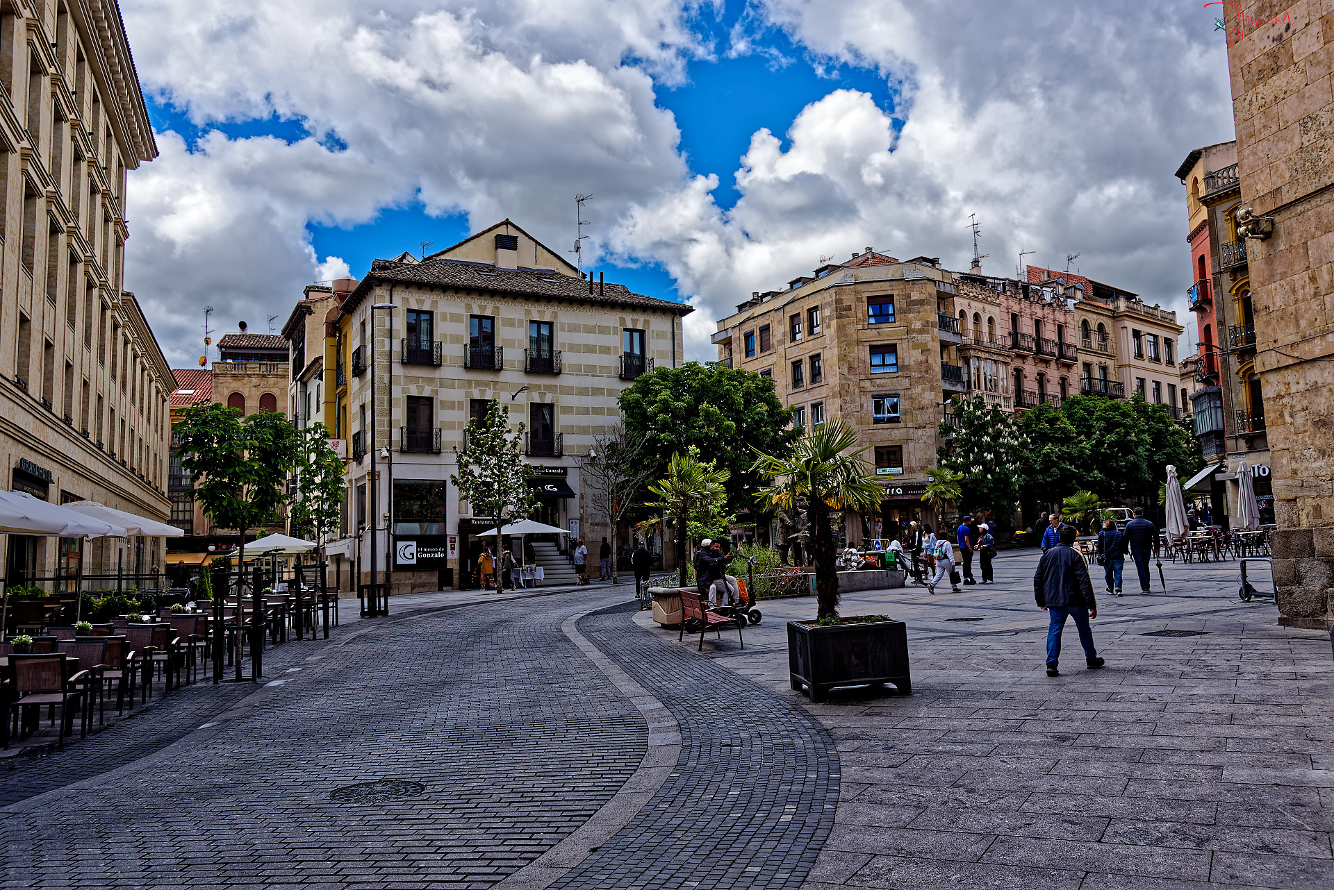 Une place de Salamanque