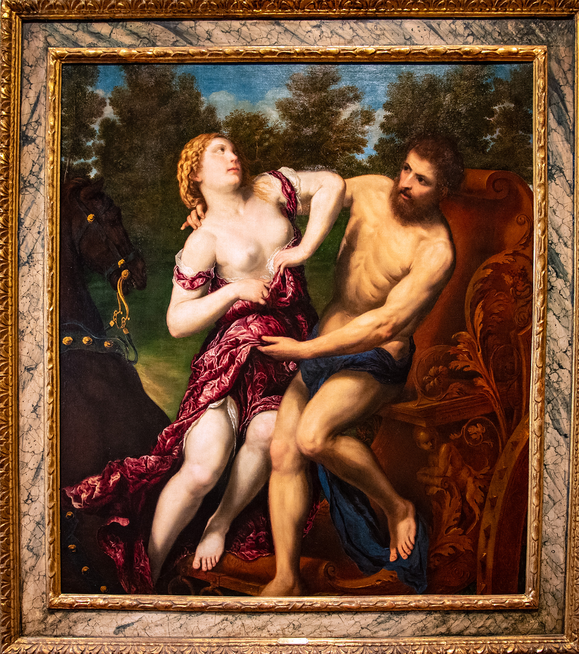 PARIS DORDONE (1500-1571) - Huile sur Toile