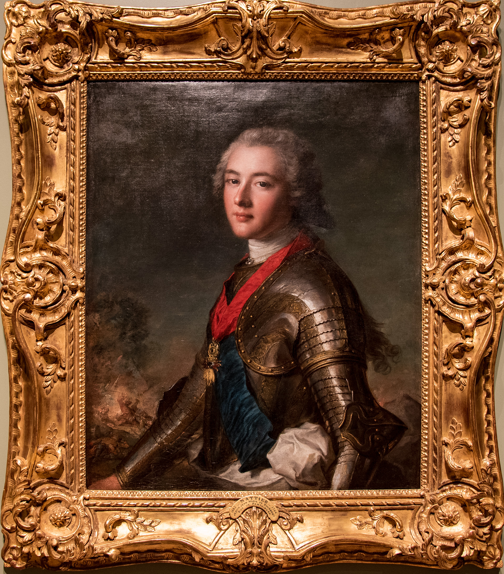 Jean-Marc NATTIER (1685 - 1766) - Portrait de Louis Jean Marie de Bourbon, Duc de Penthièvre (1725 - 1746)