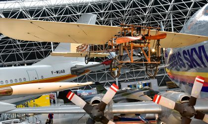 Un Blériot XI-Aéronefs du début du 20 ème siècle