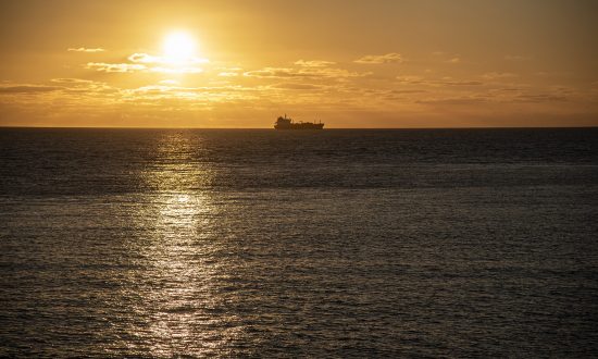 Coucher de soleil à Pontaillac