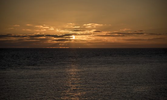 Coucher de soleil à Pontaillac