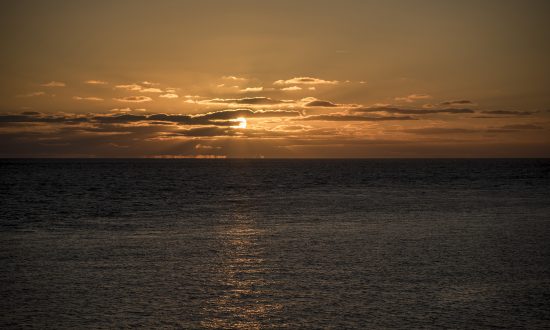 Coucher de soleil à Pontaillac