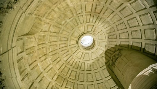 Plafond renaissance (rare en France)
