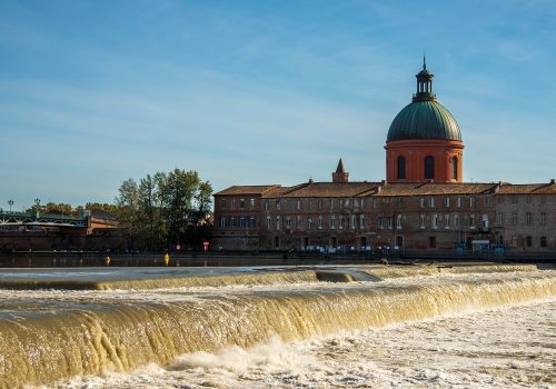 Toulouse - Descente du Bazacle