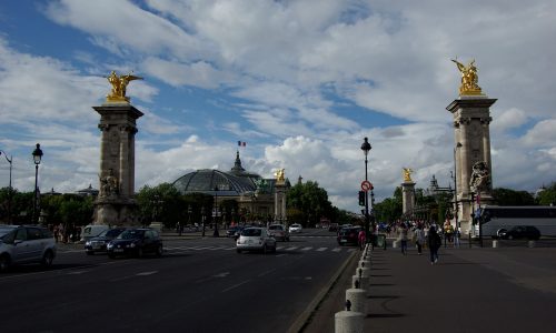 Pont Alexandre et vue sur le Grand Palais