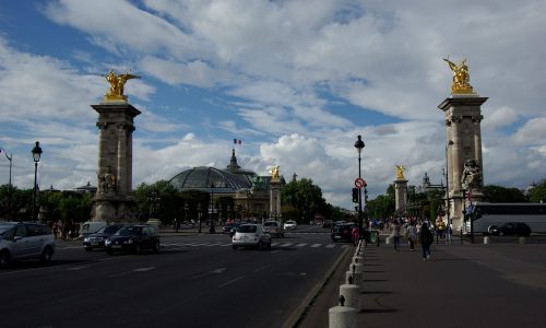 Pont Alexandre et vue sur le Grand Palais