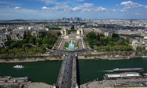 Trocadero depuis la Tour Eiffel